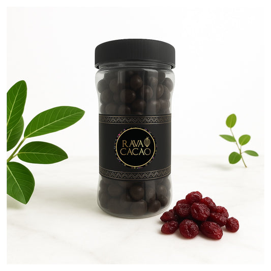 Arándanos con chocolate semiamargo sin azúcar, 200 g