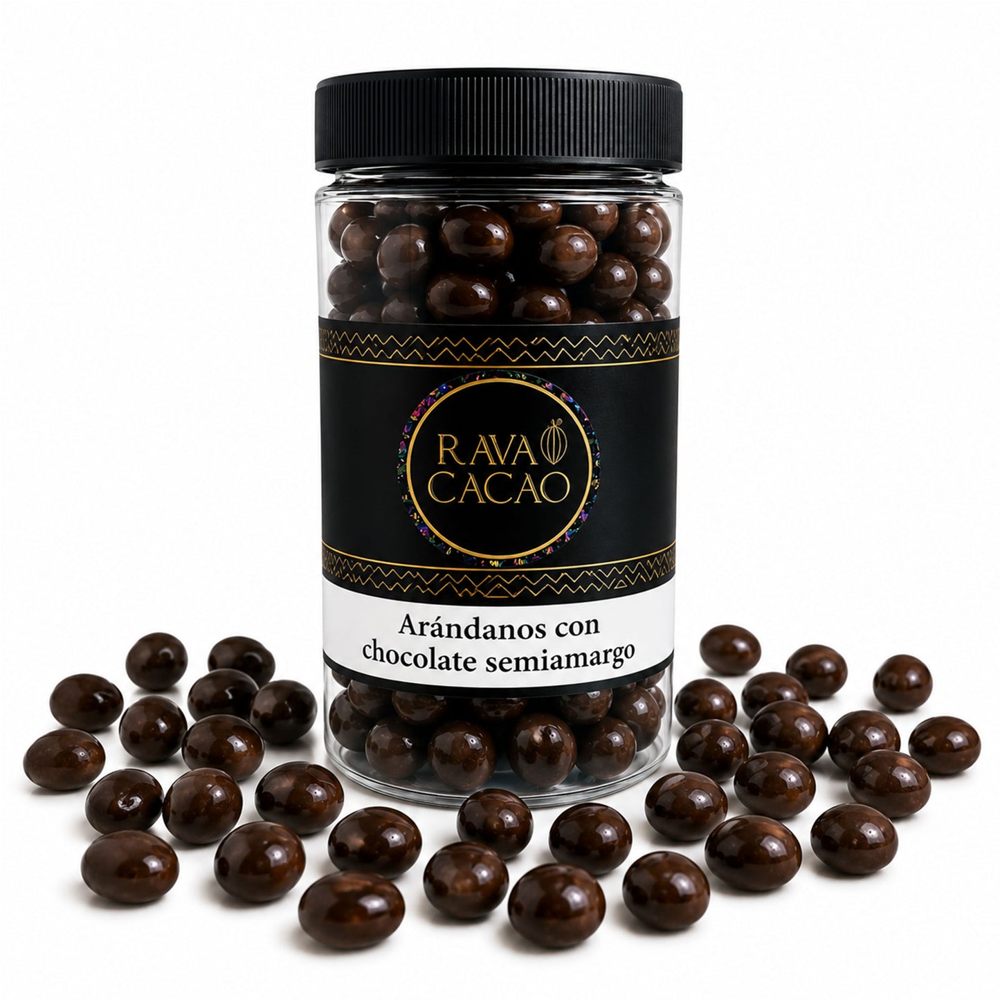 Arándanos con chocolate semiamargo, 200 g